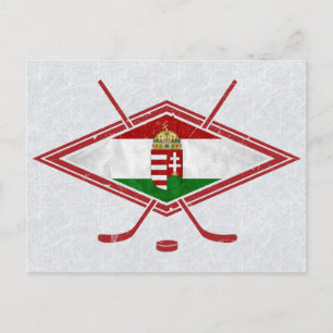 Logotypen Magyar Hockey  Vykort