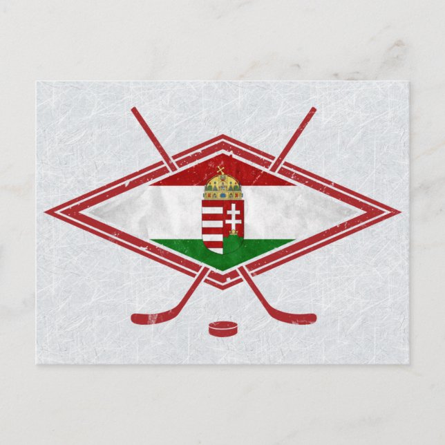 Logotypen Magyar Hockey  Vykort (Framsida)