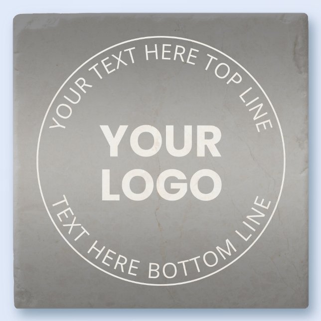 Logotypen med/redigerbar övertoning för Färg Stenunderlägg (Skapare uppladdad)