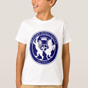 Logotypen MI6 knäppas T Shirt