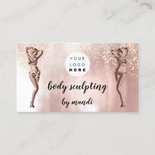 Logotypen Mode QR Bikini Ro Visitkort