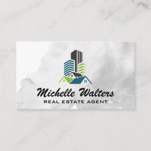Logotypen Modern Egendom Architecture Visitkort