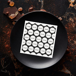 Logotypen Mönster Business Party Pappersservett