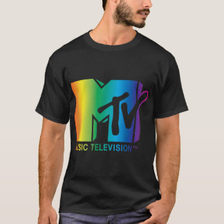 Logotypen MTV Rainbow T Shirt