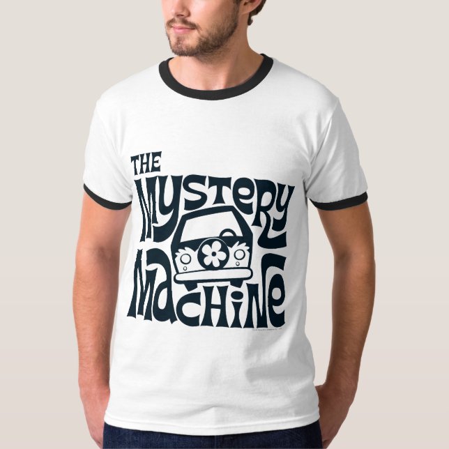Logotypen Mystoppet Maskin Retro Tröja (Framsida)