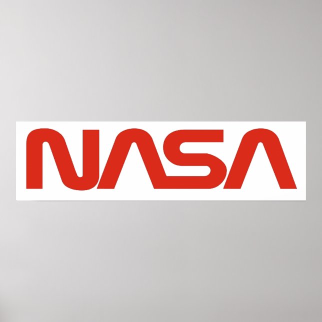 Logotypen NASA Mask (Snake) Poster (Framsidan)