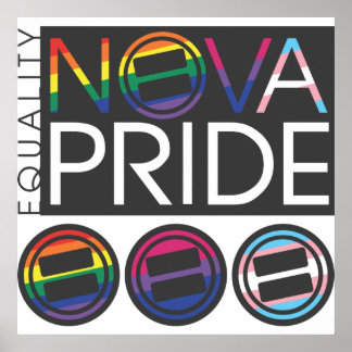 LOGOTYPEN NOVA Pride Combo Poster