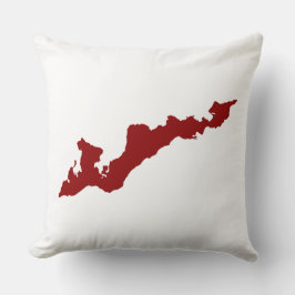 Logotypen Pillow - Red Kudde
