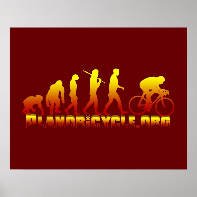 Logotypen Plano Bicycle Association Firestarter Poster (Framsidan)