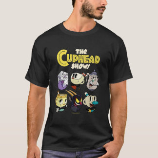 Logotypen Poster grupp i Cuphead Show Group T Shirt