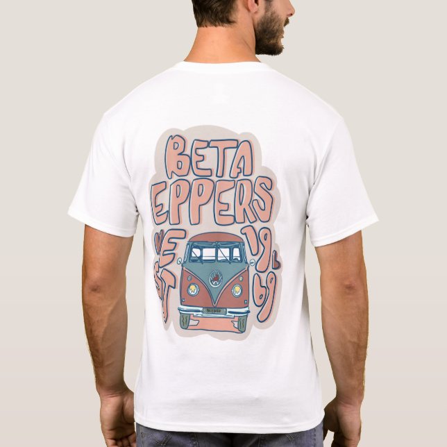 logotypen Retro Beta Eppers T Shirt (Baksida)