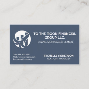 Logotypen Rocket Trade Finance Visitkort