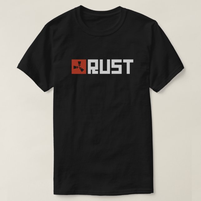 Logotypen Rust Game Classic T Shirt (Design framsida)