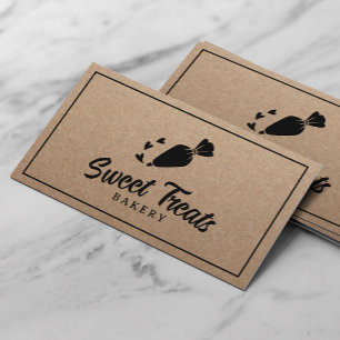 Logotypen Rustic Kraft Visitkort