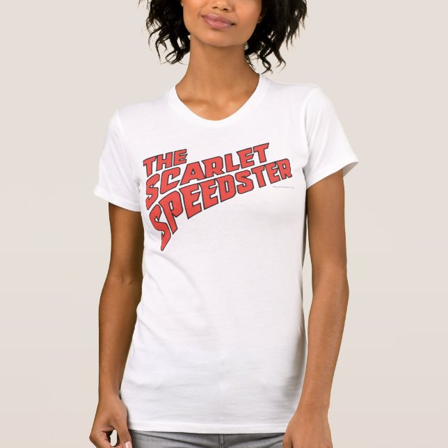Logotypen Scarlet Speedster T Shirt (Framsida)