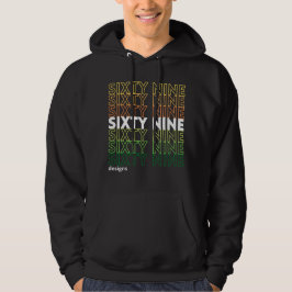 logotypen "SEXTYNINE DESIGNS" Hoodie