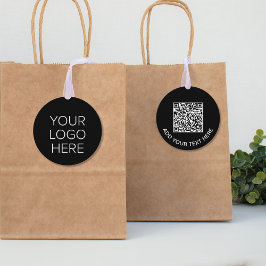 Logotypen Skapar din QR-kod för säljfrämjande svar Gåvor Etiketter