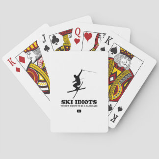 Logotypen Ski Idiot Casinokort