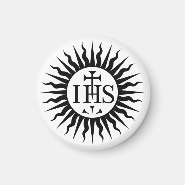 Logotypen Society of Jesus (Jesuits) Magnet (Framsidan)
