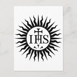 Logotypen Society of Jesus (Jesuits) Vykort