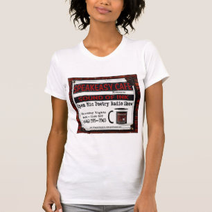 Logotypen SpeakEasy Cafe "Använda Your Ord" T-Shi T Shirt