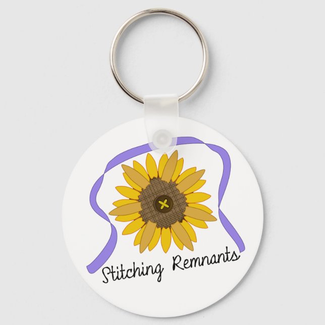 Logotypen Stitching Remnants Nyckelring (Framsida)