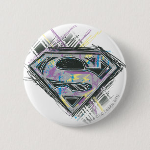 Logotypen Supergirl Scribbles Knapp