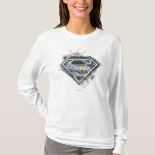 Logotypen Supergirl Scribbles Tee Shirt