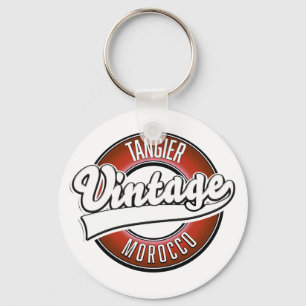 Logotypen Tangier Morocco vintage Nyckelring