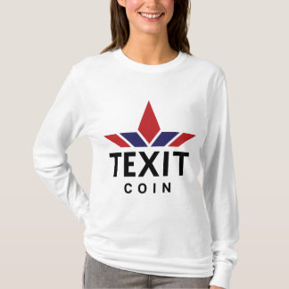 Logotypen TeXit Coin Officiell White T Shirt