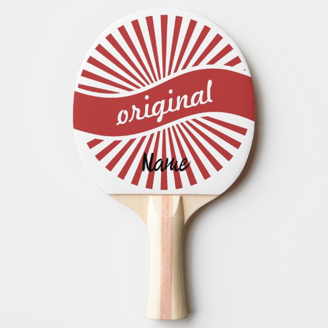 Logotypen Thunder_Cove för ursprungstecken Pingisracket (Framsidan)