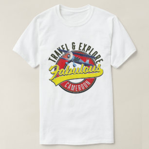 Logotypen Travel & Explore Fabulous Cameroon T Shirt