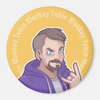 Logotypen Tubin Monkey Hoodie Magnet