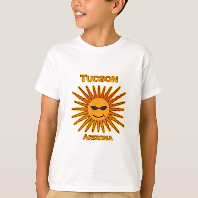 Logotypen Tucson Arizona Text Tröja (Framsida)
