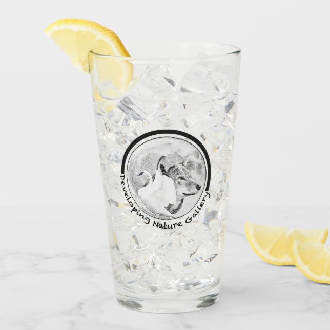 Logotypen Utveckla naturgalleri Glaskopp (Framsida Ice)