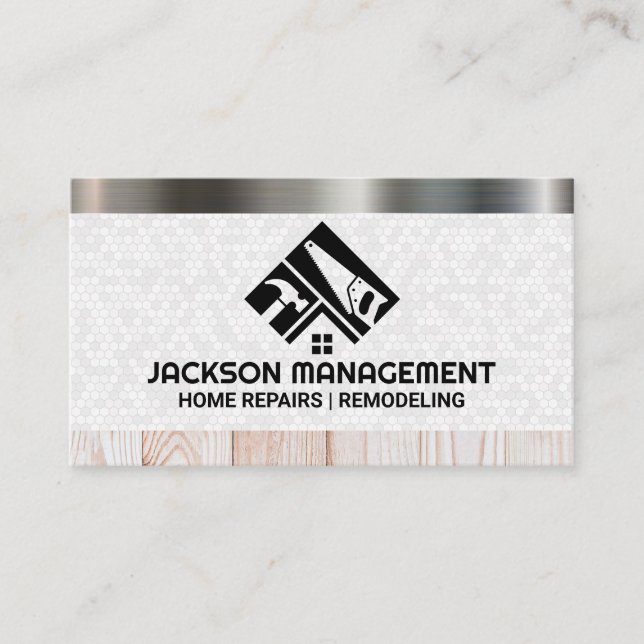 Logotypen Verktyg | BYGGNAD Visitkort (Framsida)