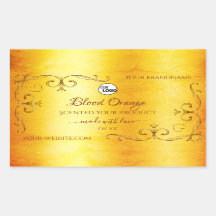 Logotypen vintage Orange Marble Ornate Product Lab