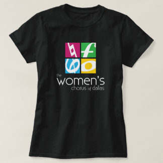 Logotypen Women's Chorus of Dallas T Shirt