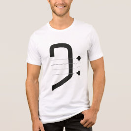 logotypens bashylsa och gitarr t shirt