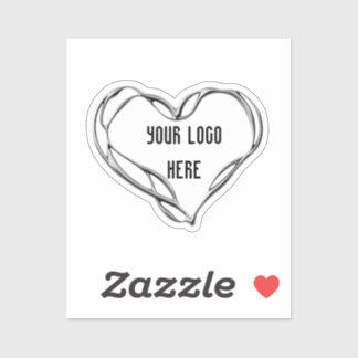 Logotypens fästmärke klistermärken