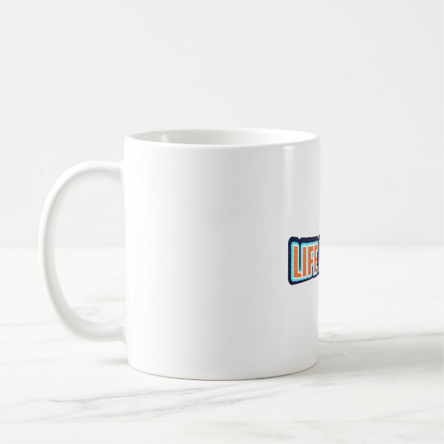 Logotypens liv är bra kaffemugg (Vänster)