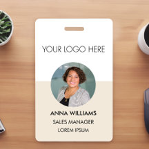 Logotypens medarbetare runt foto-ID