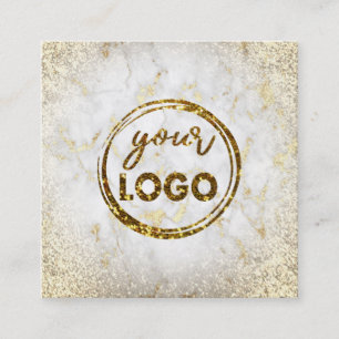 logotypens utformning fyrkantigt visitkort