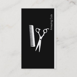 Logotypens variation (svart jet) visitkort