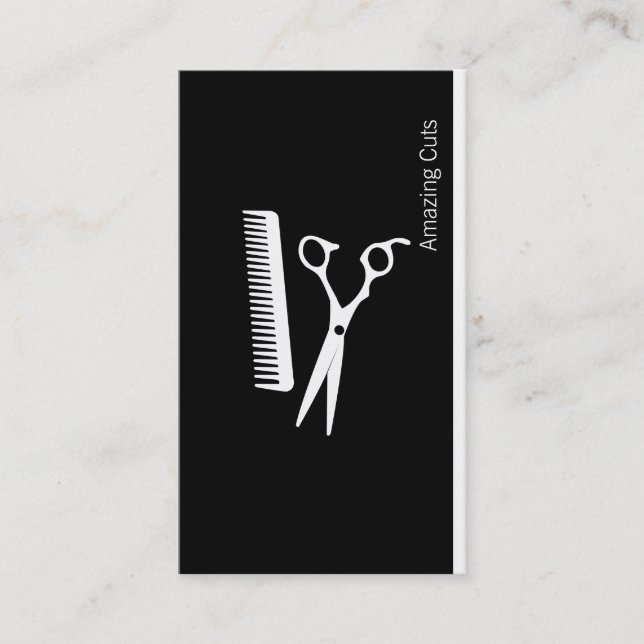 Logotypens variation (svart jet) visitkort (Framsida)