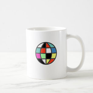 logotypens varumärke - vit kaffemugg