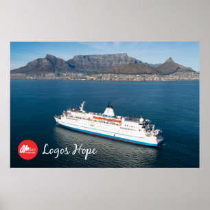 Logotyperhopp i uddTowntryck Poster