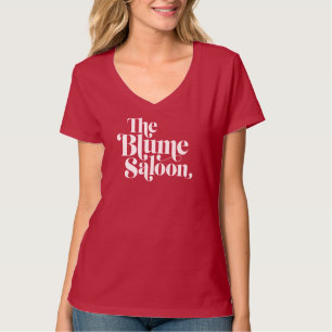 Logotypfotbollutslagsplats (rosor) tee