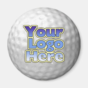 Logotypgolfbollmagnet Magnet