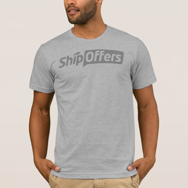 Logotypgrått T-shirt (Framsida)